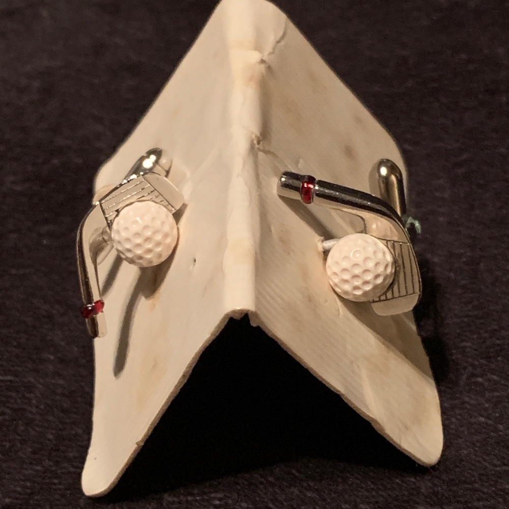 Golf Club Cuff Links